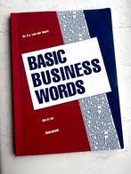 basic business words, Boeken, Overige niveaus, Ophalen of Verzenden, Engels, Zo goed als nieuw