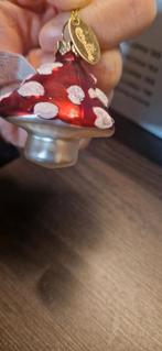 Rode paddenstoel hanger efteling, Overige materialen, Nieuw, Ophalen of Verzenden, Kleiner dan 17