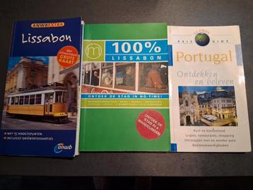 Set van 3 prachtige reisgidsen PORTUGAL / LISSABON beschikbaar voor biedingen