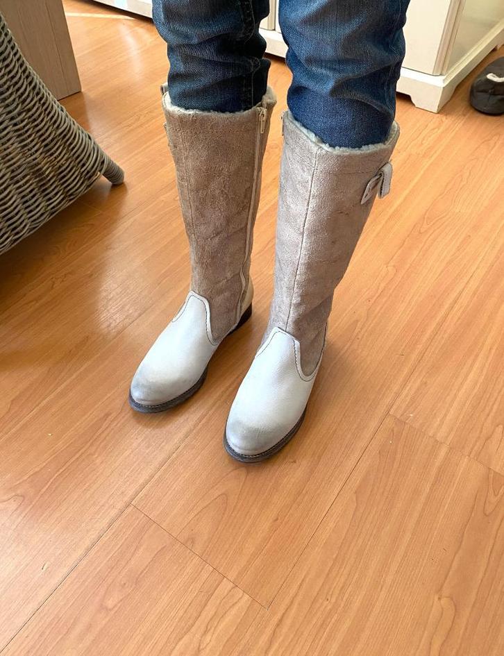 Mexx dames knielaarzen | Maat 38 (NIEUW), Kleding | Dames, Schoenen, Nieuw, Hoge laarzen, Beige, Ophalen of Verzenden