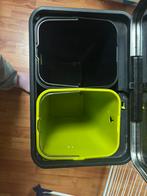 Eko prullenbak 15+15L, Ophalen, Zo goed als nieuw, Kunststof, Minder dan 50 cm