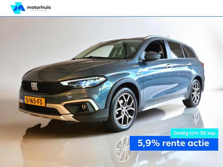 Fiat Tipo Stationwagon 1.5 Hybrid 130 AUTOMAAT NAVI LMV CAME, Auto's, Fiat, Bedrijf, Te koop, Tipo, ABS, Achteruitrijcamera, Adaptive Cruise Control