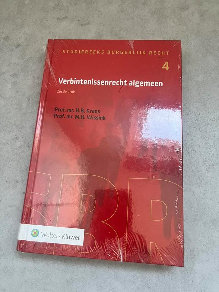 H.B. Krans - Verbintenissenrecht algemeen, Boeken, Wetenschap, Nieuw, Sociale wetenschap, Ophalen of Verzenden