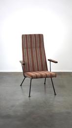 Vintage design fauteuil met hoge rug van Gispen model 1410, Huis en Inrichting, Fauteuils, Ophalen, Gebruikt, ., 75 tot 100 cm