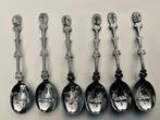 6 brocante theelepeltjes., Antiek en Kunst, Ophalen of Verzenden
