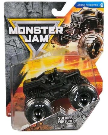 Monster Jam: Serie 42: Soldier Fortune Black OPS 1:64 beschikbaar voor biedingen