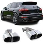 Uitlaat Sierstuk RVS Voor Porsche Cayenne 92A Facelift 2014, Verzenden, Automotive Parts, A.parts@hotmail.nl, Trasmolenlaan 12 3447 GZ Woerden