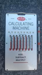 Authentieke Wizard calculating machine, Diversen, Ophalen of Verzenden, Gebruikt