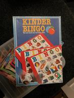 Kinder bingo met 2 grote dobbelstenen en leter en plaatjes, Hobby en Vrije tijd, Ophalen of Verzenden, Zo goed als nieuw