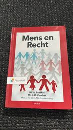 A. Bunthof - Mens en Recht, Sociale wetenschap, Ophalen of Verzenden, Zo goed als nieuw, A. Bunthof; Y.M. Visscher