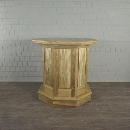20999 Statafel Bartafel Teak Ø 1,14 m, Huis en Inrichting, Tafels | Statafels, Nieuw, Ophalen