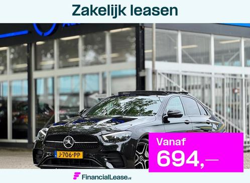 Mercedes-Benz E-klasse AMG Pano Burmester Drive Pilot Memory, Auto's, Mercedes-Benz, Bedrijf, Lease, Financial lease, E-Klasse