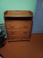 Commode/ ladekast met drie lades, Kinderen en Baby's, Kinderkamer | Commodes en Kasten, Ophalen, Gebruikt, 75 tot 100 cm, Opstaande rand