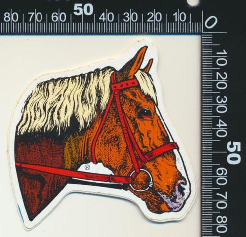 Sticker: Paard (23), Verzamelen, Stickers, Zo goed als nieuw, Dier en Natuur, Verzenden