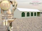Grote partytent 10x3 meter huren voor bruiloft, Ophalen, Nieuw, Geboorte of Huwelijk