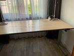 Gispen bureau met slinger 180x80, Huis en Inrichting, Bureaus, Ophalen, In hoogte verstelbaar, Gebruikt, Bureau