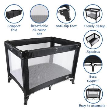 Baby Links David Camp Cot including Anti-Slip Feet beschikbaar voor biedingen
