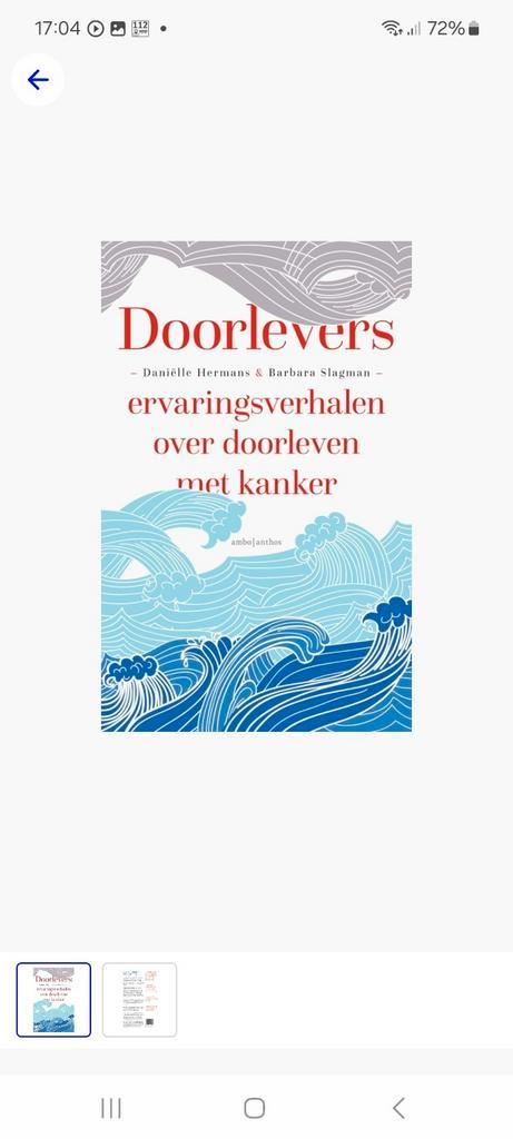 Daniëlle Hermans - Doorlevers, Boeken, Overige Boeken, Gelezen, Ophalen of Verzenden