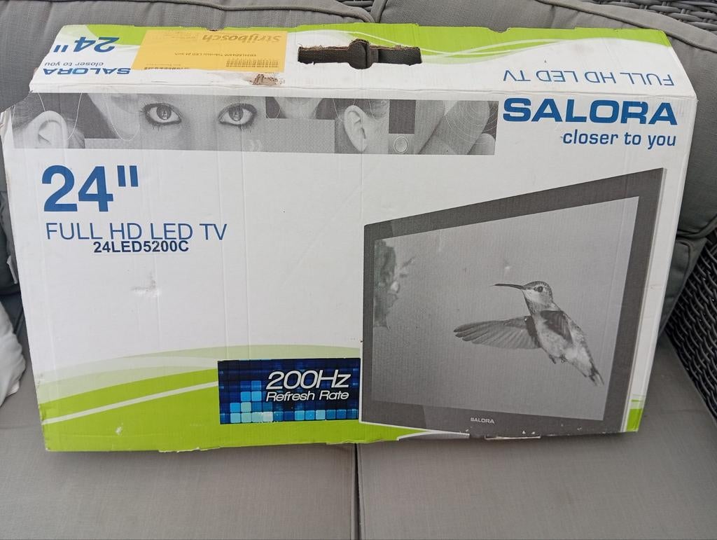 Salora 24 inch LED TV - Geen Smart TV, Ophalen, 100 Hz, 40 tot 60 cm, Full HD (1080p)