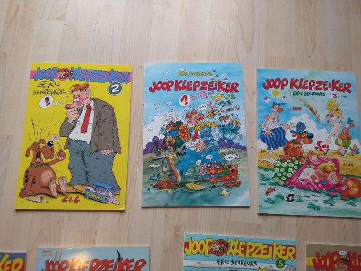 Joop klepzeiker. Nummers 2-5, Boeken, Stripboeken, Gelezen, Meerdere stripboeken, Ophalen of Verzenden