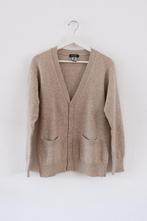 Beige Wollen Vest Giordanc Maat S, Beige, Maat 36 (S), Gedragen, Giordanc