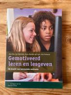 Jos Castelijns - Gemotiveerd leren en lesgeven, Ophalen, Zo goed als nieuw, Jos Castelijns; Kris Verbeeck; Anne-Marieke van Loon; Anje Ros