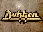 Dokken Heavy GROTE Metal vintage logo patch embleem muziek, Verzamelen, Muziek, Artiesten en Beroemdheden, Nieuw, Verzenden
