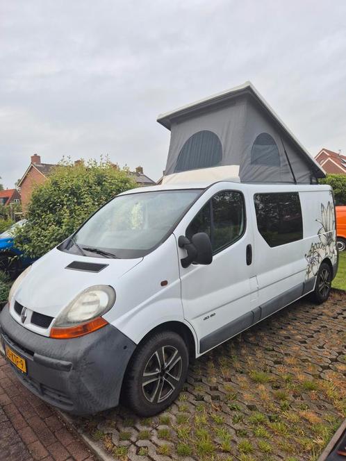 Renault trafic l2h1 buscamper met slaaphefdak, Caravans en Kamperen, Campers, Particulier, tot en met 4, Buscamper of Camperbus
