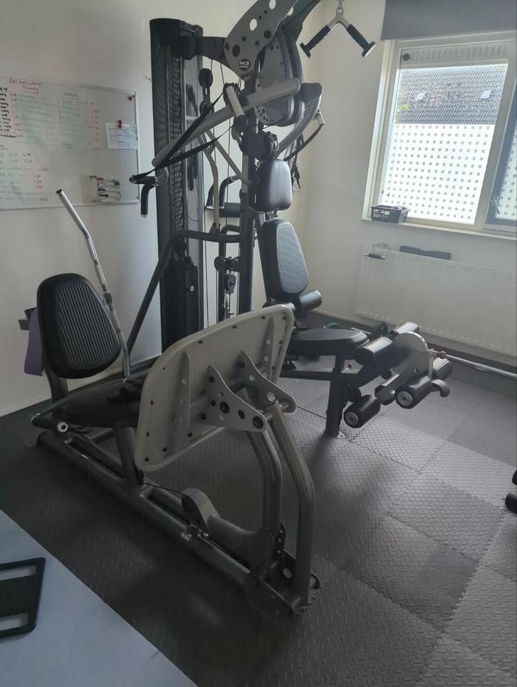Proffesioneel krachtstation (thuis)Inspire M3 en leg press, Sport en Fitness, Fitnessapparatuur, Zo goed als nieuw, Krachtstation