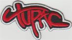 Tupac 2pac stoffen opstrijk patch embleem #1, Verzamelen, Verzenden, Nieuw, Kleding