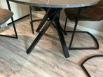 Mooie : Ikea tafel, Ophalen, Rond, Zo goed als nieuw, Metaal