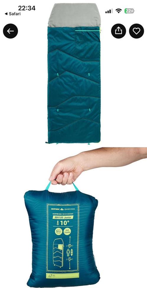 Kinderslaapzak nieuw tot 150 cm, Caravans en Kamperen, Slaapzakken, Nieuw, Ophalen of Verzenden