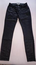 Red Button Sara broek zwart glanzend mt 36, Kleding | Dames, Broeken en Pantalons, Zwart, Ophalen of Verzenden, Zo goed als nieuw