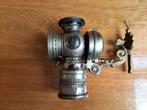 Bauer carbid fiets lamp lantaarn antiek vintage jaren 20 30, Ophalen of Verzenden
