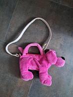Roze pluchen honden tasje met roze riem vaste prijs., Kinderen en Baby's, Ophalen of Verzenden, Gebruikt, Jongen of Meisje
