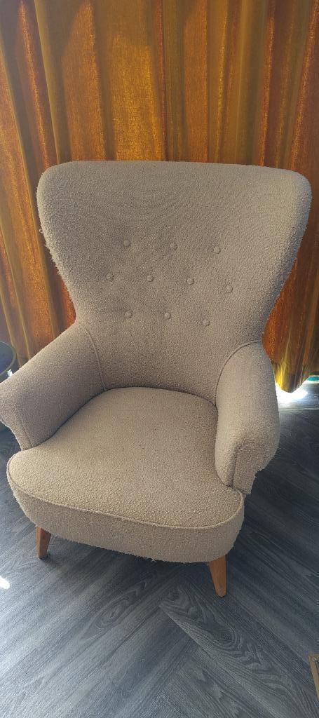 Teddy chair  Artifort Theo Ruth, Huis en Inrichting, Fauteuils, Zo goed als nieuw, Hout, Stof, 75 tot 100 cm, 75 tot 100 cm, Ophalen
