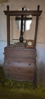 antieke boekbindpers linnenpers  boekenpers of bloemen PERS, Ophalen, Gebruikt