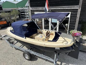 Clever Viking 565 Mariner 15PK Bimini-TOP Zonnedek BJ2005 beschikbaar voor biedingen