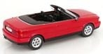 Jsn MCG 1:18 Audi 80 Cabriolet 1991-2000 rood, Hobby en Vrije tijd, Modelauto's | 1:18, Overige merken, -, Nieuw, Ophalen of Verzenden