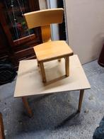 Leuke kinderspeeltafel met 2 stoeltjes., Ophalen, Gebruikt, Tafel(s) en Stoel(en)