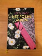 Jetty Hage Het poëziealbum, Jetty Hage, Ophalen of Verzenden, Zo goed als nieuw, Nederland