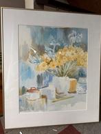 Jan Koning, aquarel schilderij, Ophalen of Verzenden