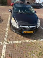 Opel Corsa 2008 Zwart, Auto's, Opel, Voorwielaandrijving, Zwart, Zwart, Handgeschakeld