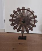Mooi houten/metaal wiel, Huis en Inrichting, Woonaccessoires | Overige, Ophalen