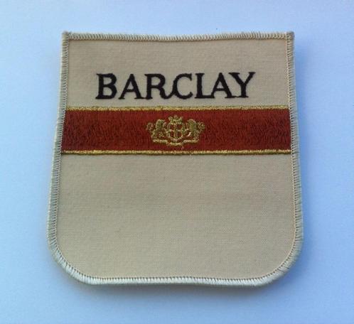 barclay patch Jack Middelburg badge opnaai embleem 11x11, Verzamelen, Automerken, Motoren en Formule 1, Motoren, Ophalen of Verzenden