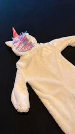 Carnaval unicorn jumpsuit eenhorn onesie, Ophalen of Verzenden, Zo goed als nieuw, 104 of kleiner, Meisje