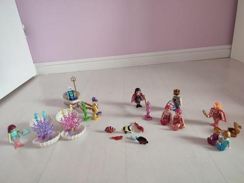 Playmobil Mermaids & Fairies – grote verzameling zeemeermin, Kinderen en Baby's, Speelgoed | Playmobil, Gebruikt, Los playmobil