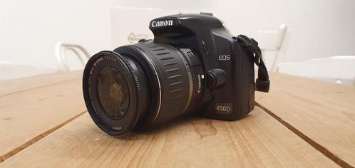 Canon EOS 450D + 18-55mm lens spiegelreflex / DSLR camera, Audio, Tv en Foto, Fotocamera's Digitaal, Spiegelreflex, Canon, Ophalen of Verzenden