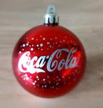 COCA COLA KERSTBAL ROOD/ZILVER, Diversen, Kerst, Verzenden, Zo goed als nieuw