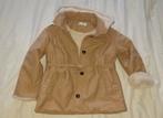 Beige winterjas meisje, maat 110., Kinderen en Baby's, Kinderkleding | Maat 110, Gebruikt, Meisje, Mango, Ophalen of Verzenden